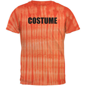 Halloween Costume Costume Bamboo Orange Tie Dye Adult T-Shirt