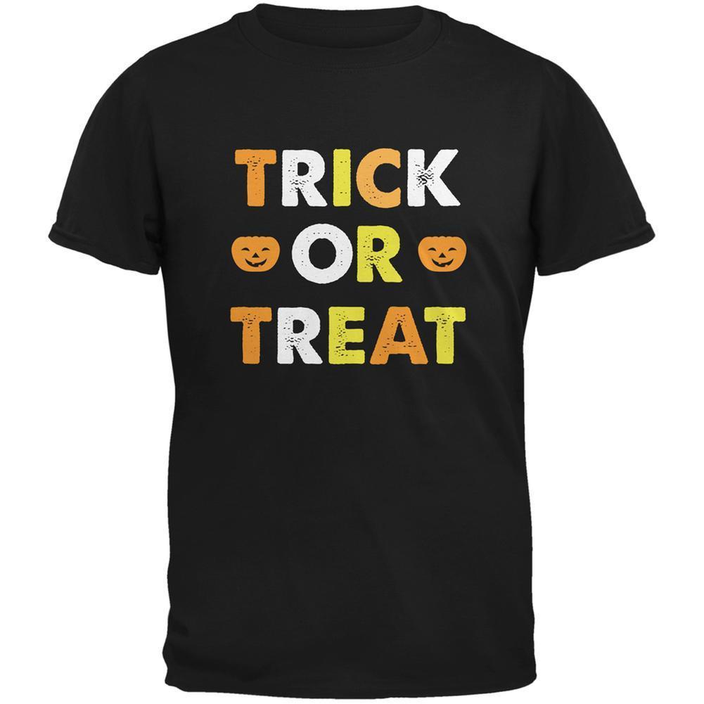 Halloween Trick Or Treat Black Youth T-Shirt
