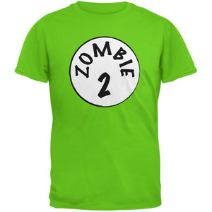 Halloween Zombie 2 Two Costume Electric Green Youth T-Shirt
