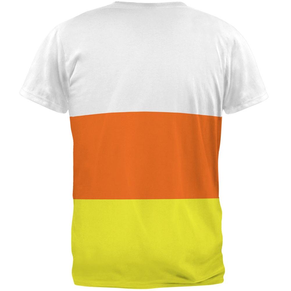 Halloween Candy Corn Costume All Over Adult T-Shirt