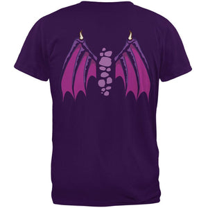 Halloween Flying Purple People Eater Purple Adult T-Shirt