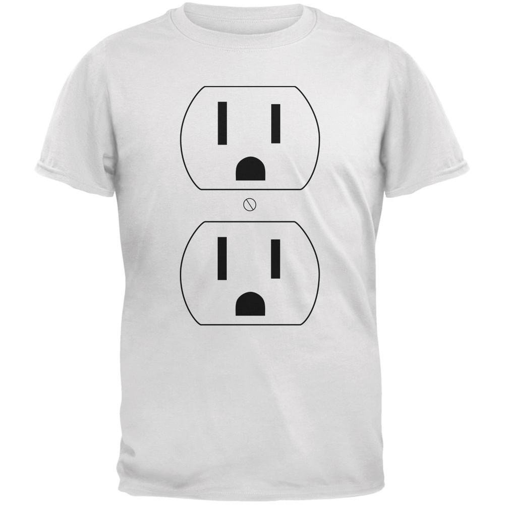 Halloween Outlet Costume White Adult T-Shirt