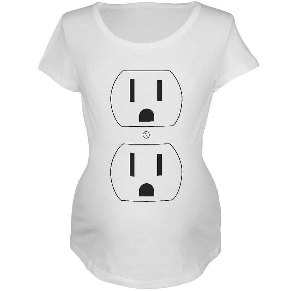 Halloween Outlet Costume White Maternity Soft T-Shirt
