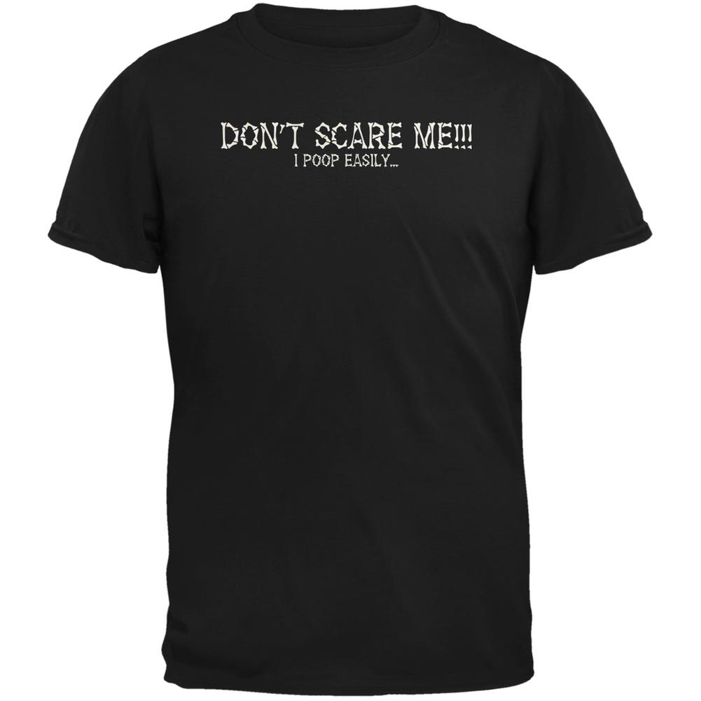 Halloween Scare Poop Easily Black Youth T-Shirt