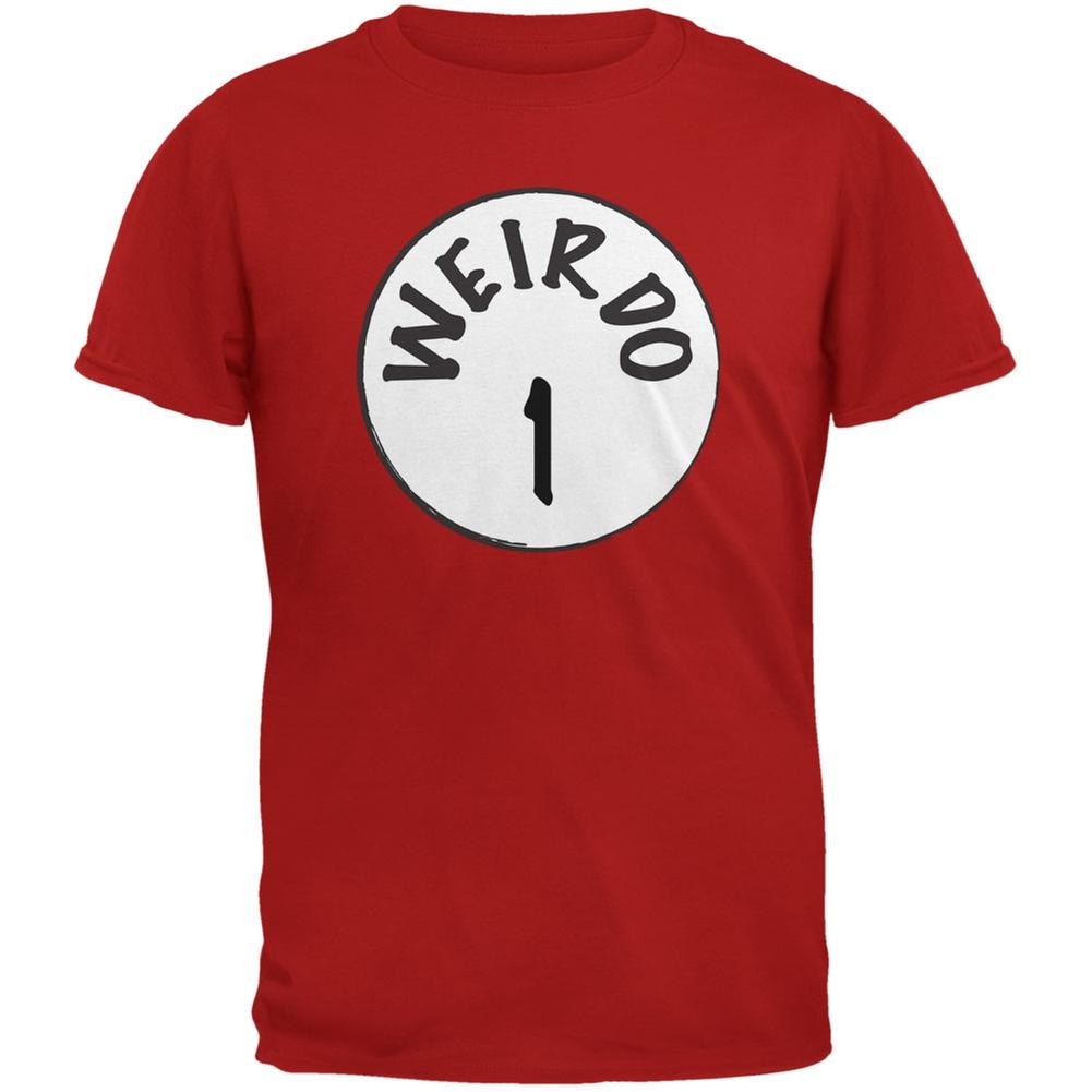 Halloween Weirdo 1 One Red Youth T-Shirt