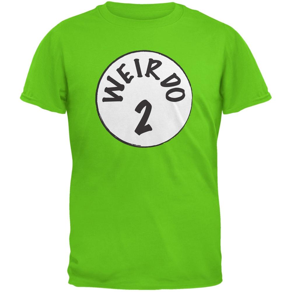Halloween Weirdo 2 Two Electric Green Youth T-Shirt