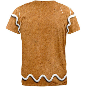 Gingerbread Man Costume All Over Adult T-Shirt