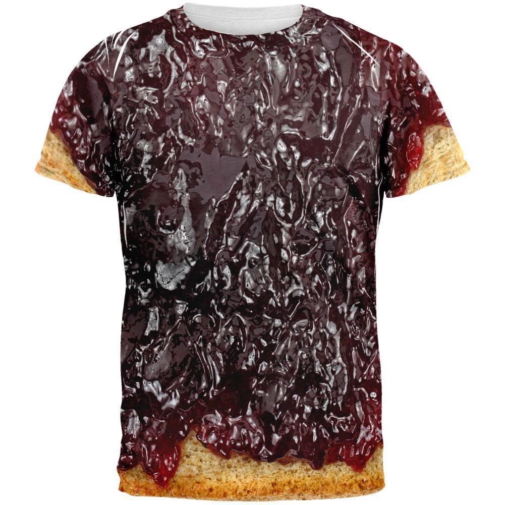 Halloween Jelly PB Costume All Over Adult T-Shirt