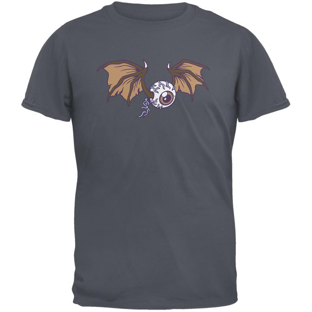 Flying Eyeball Charcoal Youth T-Shirt