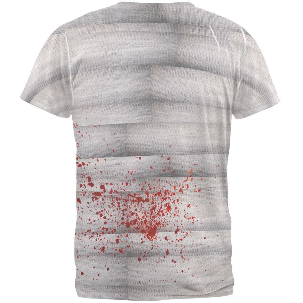 Halloween Bloody Mummy All Over Adult T-Shirt