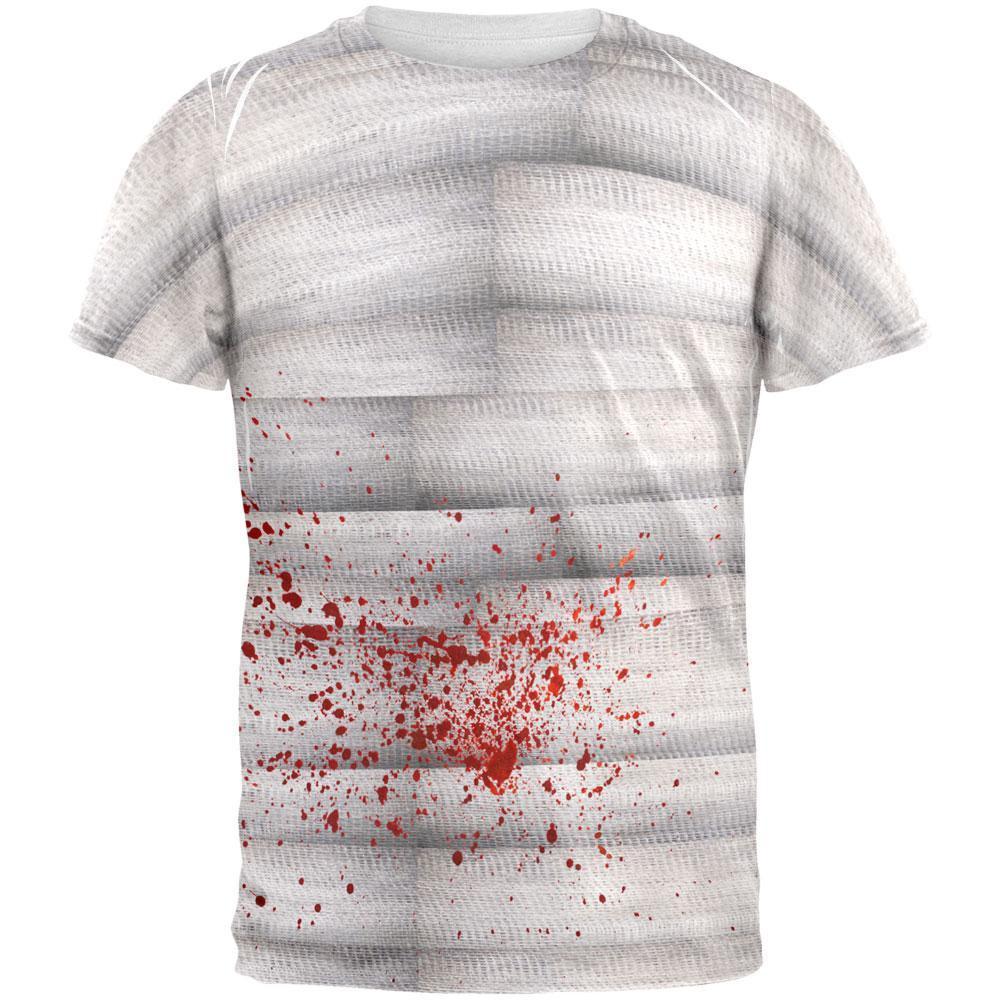 Halloween Bloody Mummy All Over Adult T-Shirt