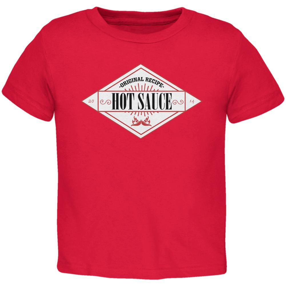 Halloween Hot Sauce Costume Red Toddler T-Shirt