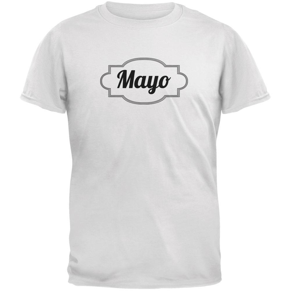 Halloween Mayonnaise Costume White Adult T-Shirt