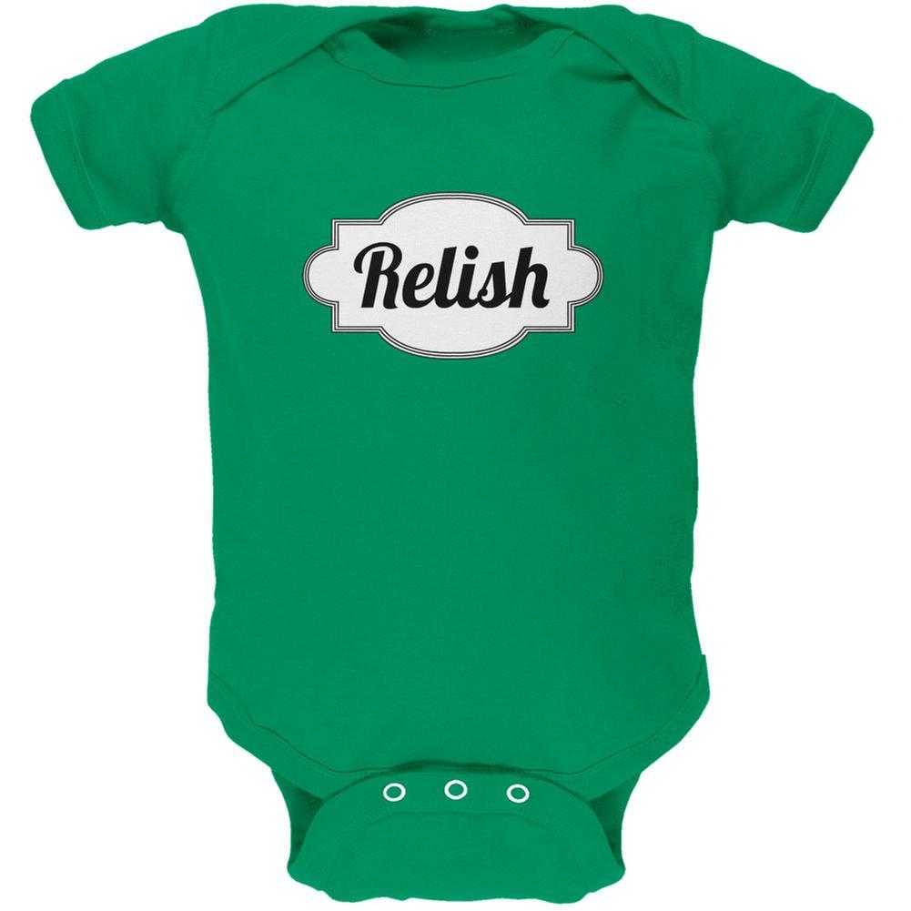 Halloween Relish Costume Irish Green Soft Baby One Piece