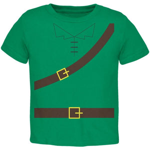 Halloween Robin Hood Costume Kelly Green Toddler T-Shirt