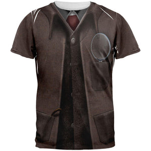 Halloween Sherlock Holmes Costume All Over Adult T-Shirt