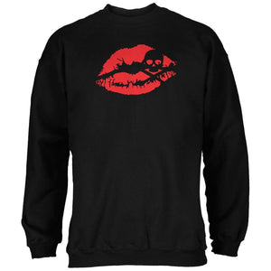 Halloween Kiss of Death Black Adult Sweatshirt