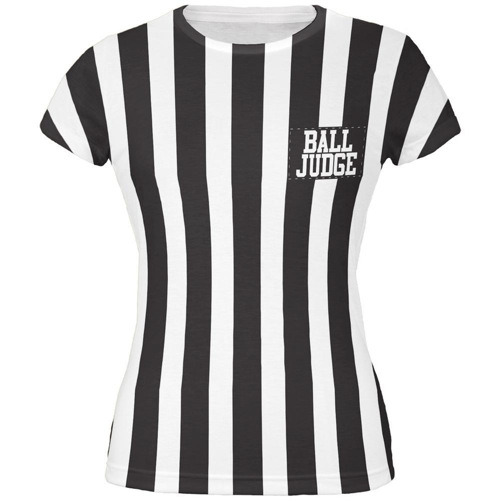 Halloween Deflategate Ball Referee Costume All Over Juniors T-Shirt