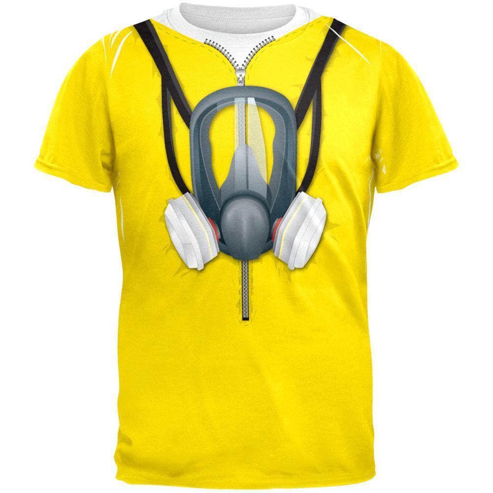 Lab Cooker Hazmat Suit Costume All Over Adult T-Shirt