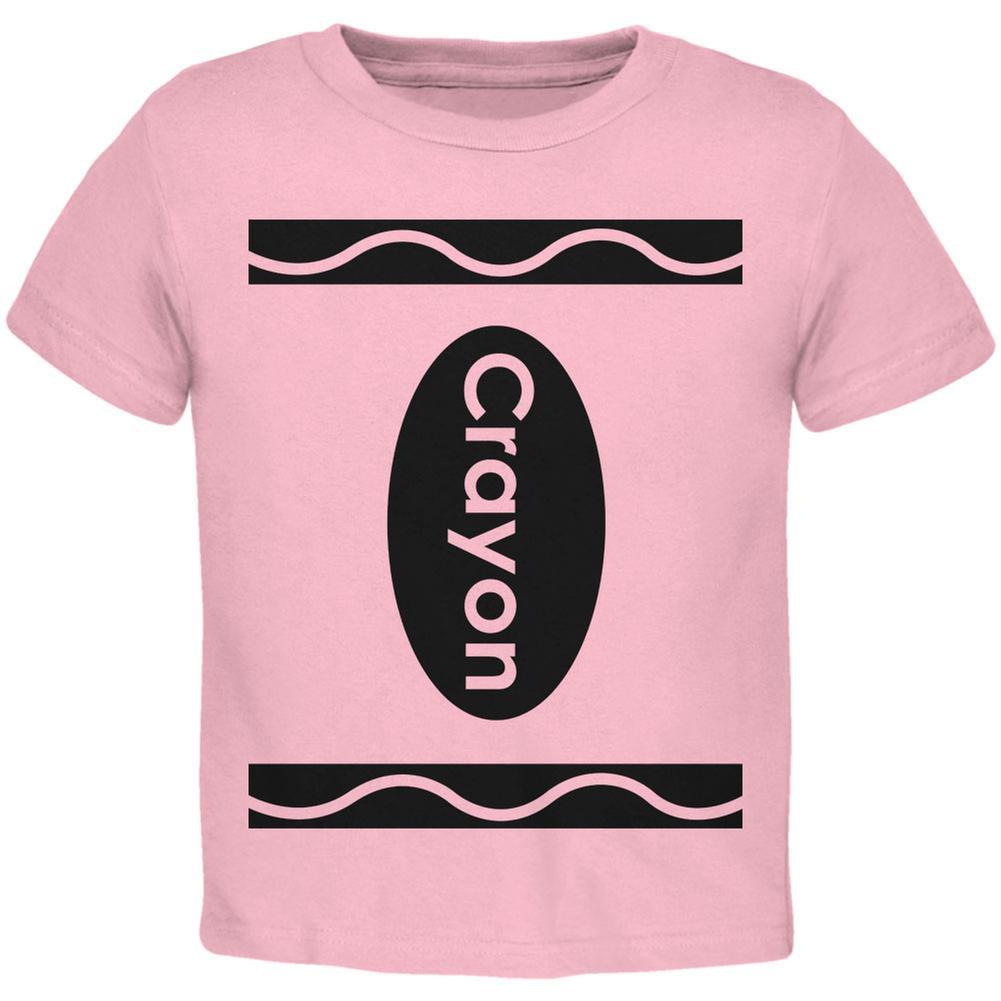 Halloween Crayon Costume Orange Toddler T-Shirt