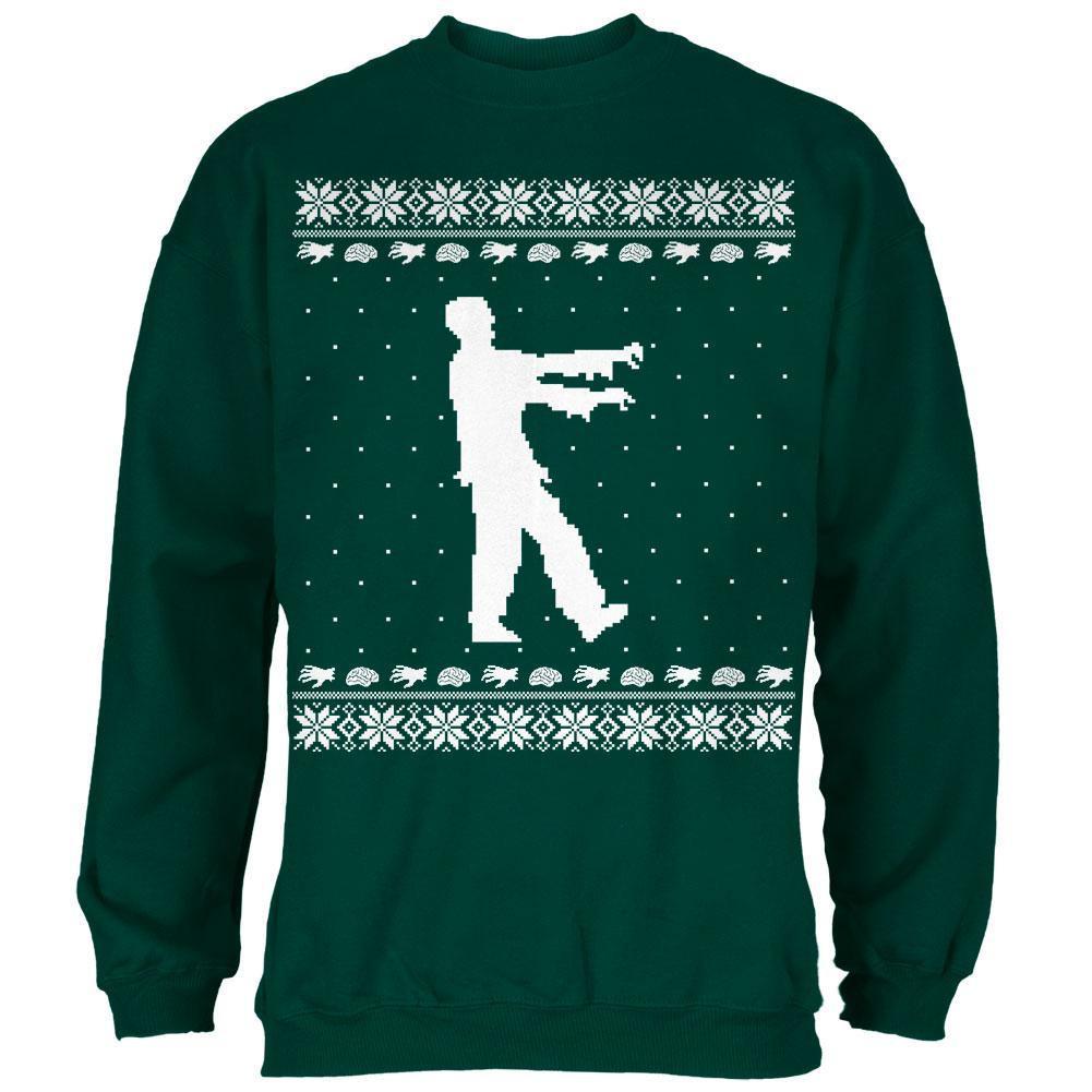 Big Zombie Ugly XMAS Sweater Forest Adult Sweatshirt