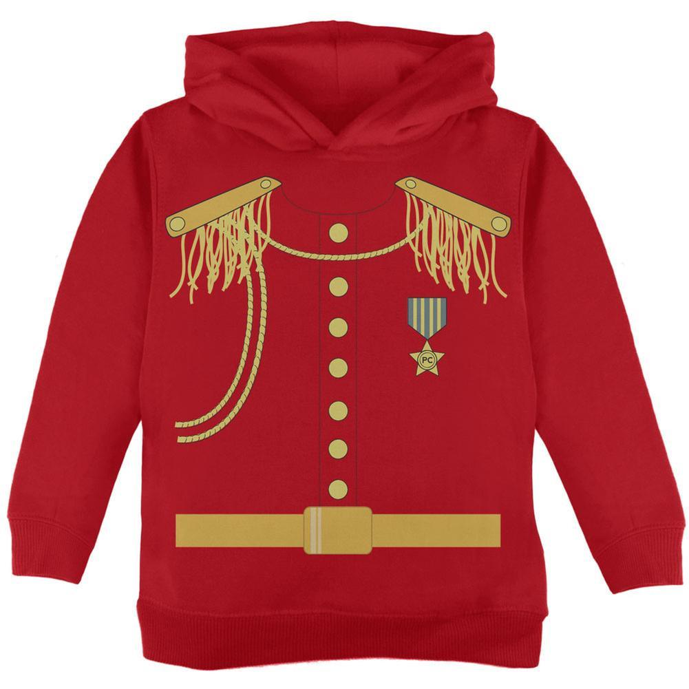 Halloween Prince Charming Costume Red Toddler Hoodie