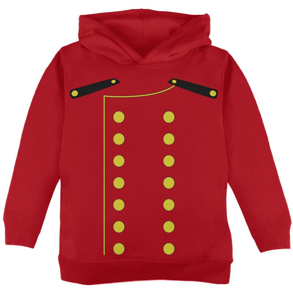 Halloween Hotel Bellhop Costume Red Toddler Hoodie
