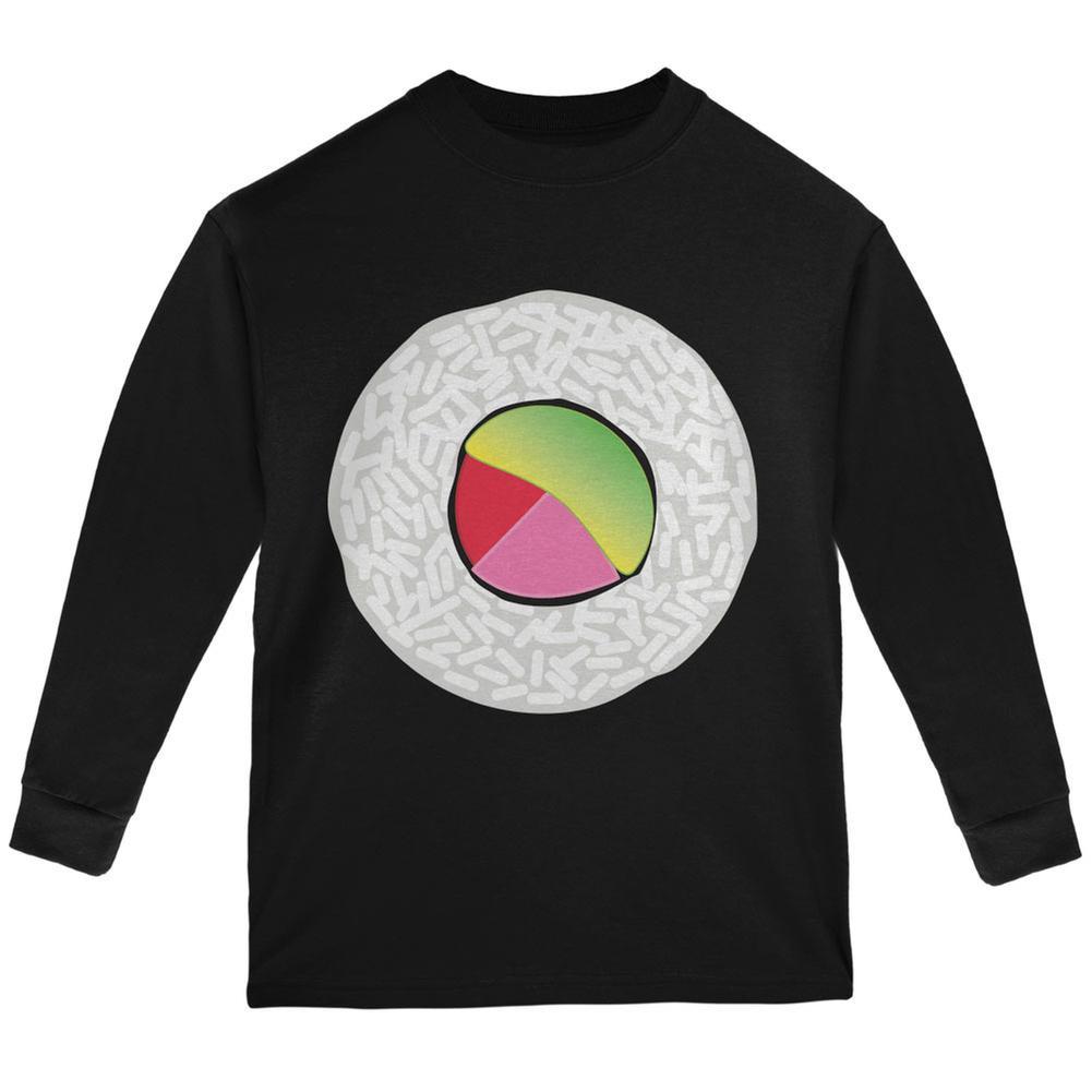 Halloween Sushi Costume 2 Black Youth Long Sleeve T-Shirt