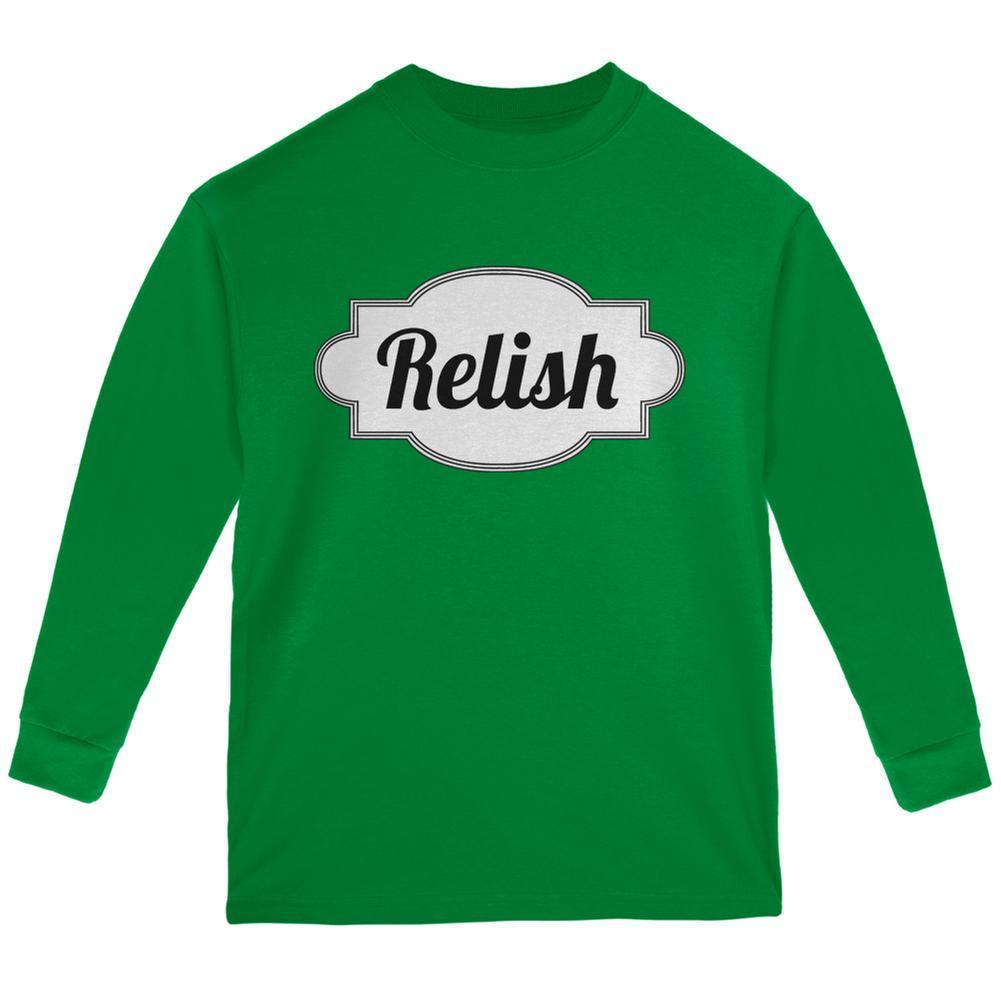 Halloween Relish Costume Green Youth Long Sleeve T-Shirt
