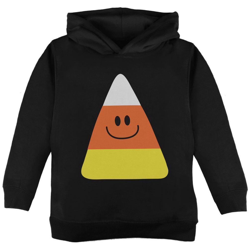 Halloween Candy Corn Costume Black Toddler Hoodie