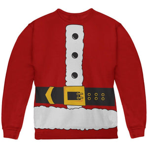 Santa Claus Costume Red Youth Sweatshirt