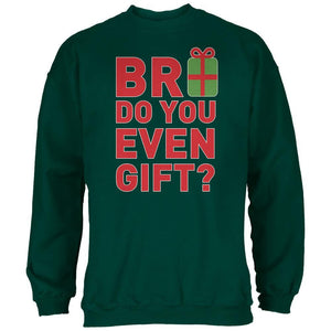 Christmas Bro Do You Even Gift Forest Adult Sweatshirt