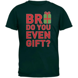 Christmas Bro Do You Even Gift Forest Adult T-Shirt