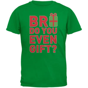 Christmas Bro Do You Even Gift Irish Green Adult T-Shirt