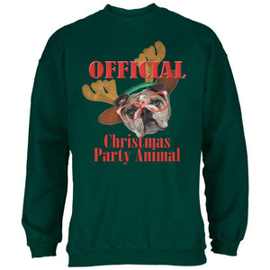 Christmas Party Animal Forest Adult Sweatshirt