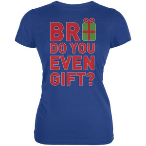 Christmas Bro Do You Even Gift Royal Juniors Soft T-Shirt