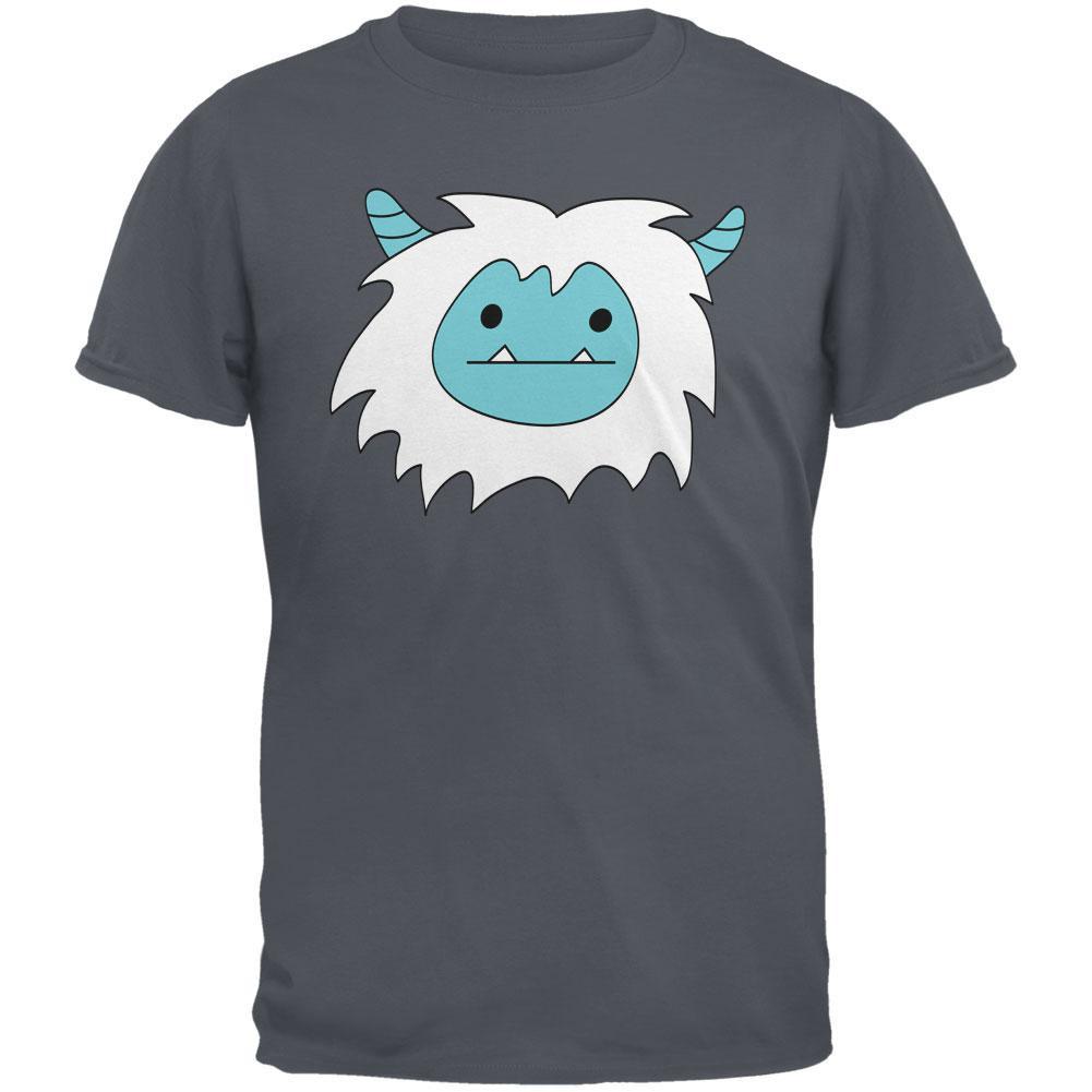 Christmas Abominable Yeti Charcoal Youth T-Shirt