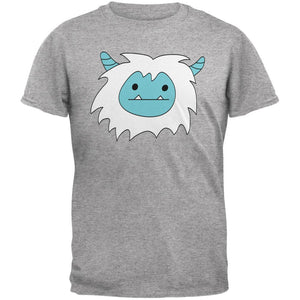 Christmas Abominable Yeti Heather Grey Youth T-Shirt