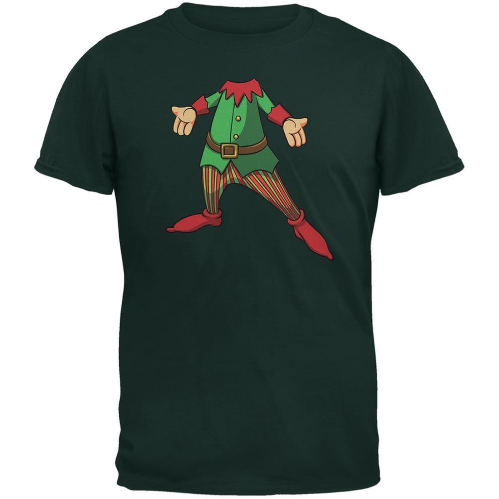 Christmas Happy Elf Forest Youth T-Shirt