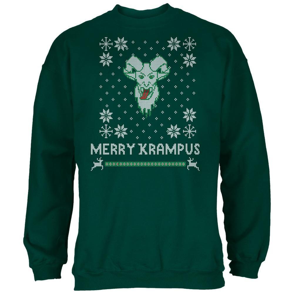 Christmas Merry Krampus Ugly Xmas Sweater Forest Adult Sweatshirt