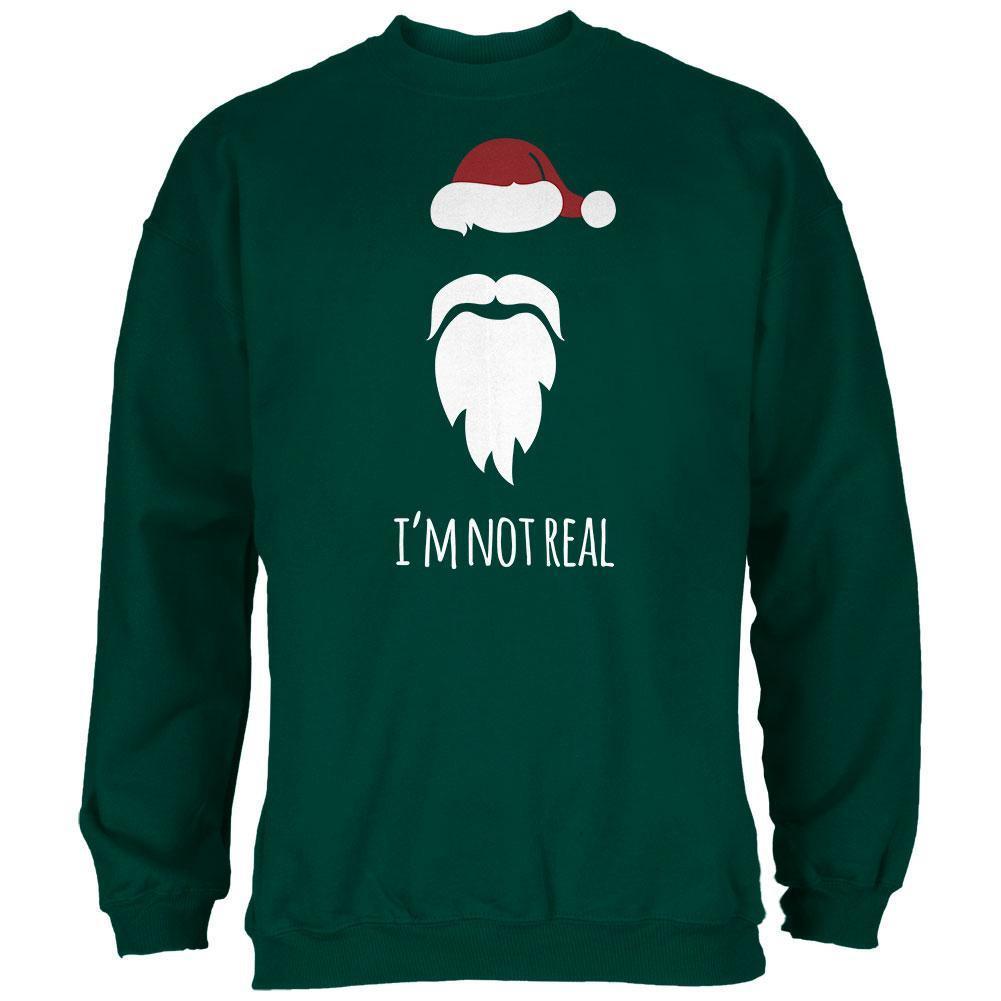 Santa I'm Not Real Forest Adult Sweatshirt