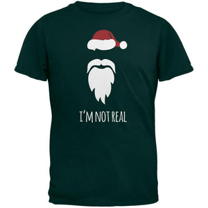 Santa I'm Not Real Forest Adult T-Shirt