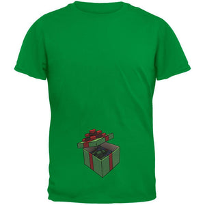 Box In A Box Christmas Gift Irish Green Adult T-Shirt