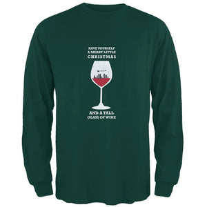 Christmas in a Glass Forest Adult Long Sleeve T-Shirt