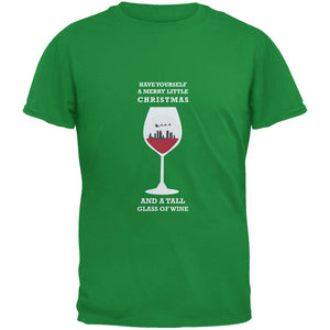 Christmas in a Glass Irish Adult T-Shirt