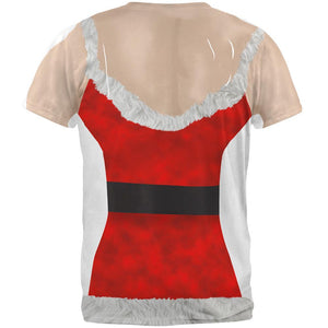 Sexy Mrs. Claus All Over Adult T-Shirt