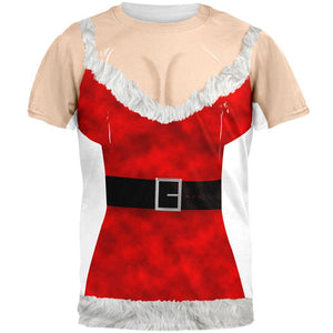 Sexy Mrs. Claus All Over Adult T-Shirt