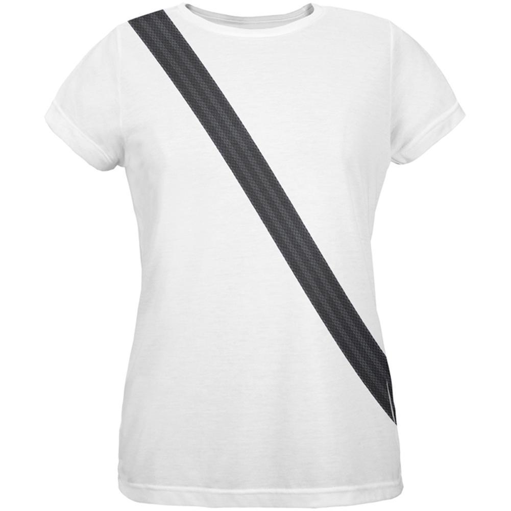 Halloween Seatbelt Passenger Side Costume All Over Womens T-Shirt