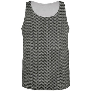 Halloween Chainmail Costume All Over Adult Tank Top