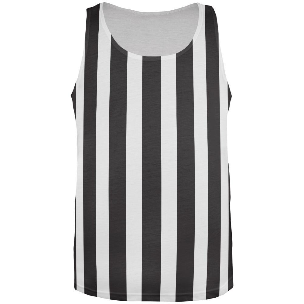Halloween Referee All Over Adult Tank Top
